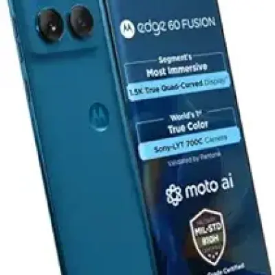 Motorola Edge 60 Fusion 5G (Pantone Mykonos Blue, 256 GB) (12 GB RAM)