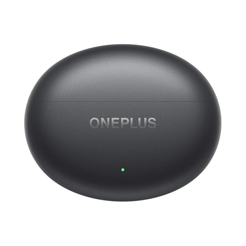 OnePlus Buds 4 TWS Earbuds with Upto 55dB Real-time ANC, Adaptive Mode, Dual Drivers and DACs, 3D Audio, Upto 45hrs Music Playback, Dual-Device connectivity, 47ms Low Latency, Storm Gray