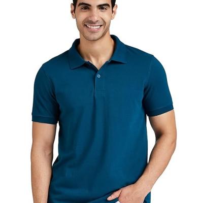 Amazon Brand - Symbol Men's Cotton Rich Solid Polo Tshirt | Collar Tshirts | Half Sleeves | Plain-Regular Fit (Available in Plus Size and Combo Pack of 2)