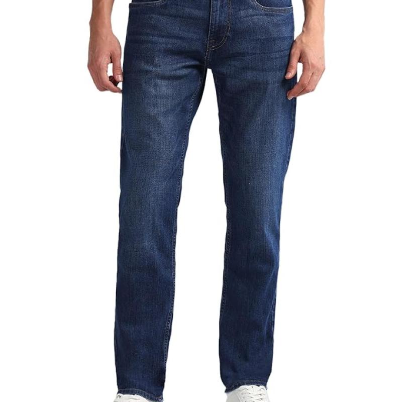 U.S. POLO ASSN. Men's Brandon Slim Tapered Fit Mid Rise Jeans