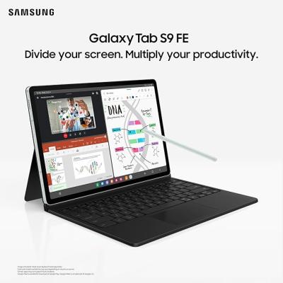Samsung Galaxy Tab S9 FE [Smartchoice], RAM 6 GB, ROM 128 GB Expandable, S Pen in-Box, Wi-Fi, IP68 Tablet, Gray