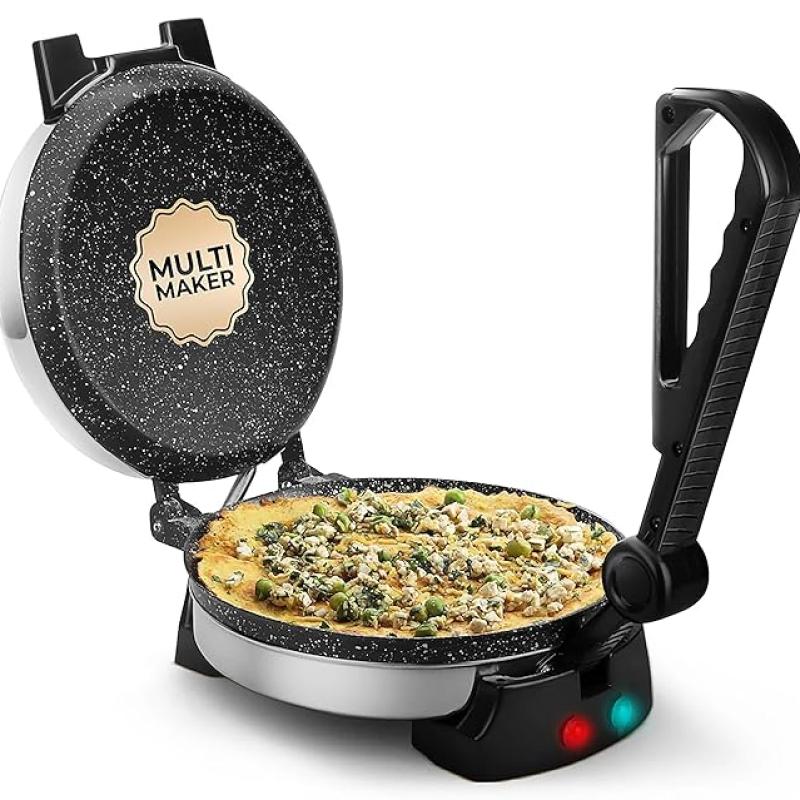 BAJAJ VACCO® Automatic MultipurposeChapati – Multi Maker, 900 WattageCMM – 01